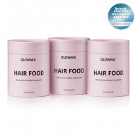 Glowwa hair food™️ - Vitaminas para queda de cabelo | 3 meses