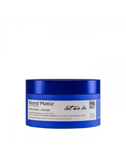 Let Me Be – Botox Capilar Matizador Profissional para Loiros & Descoloridos